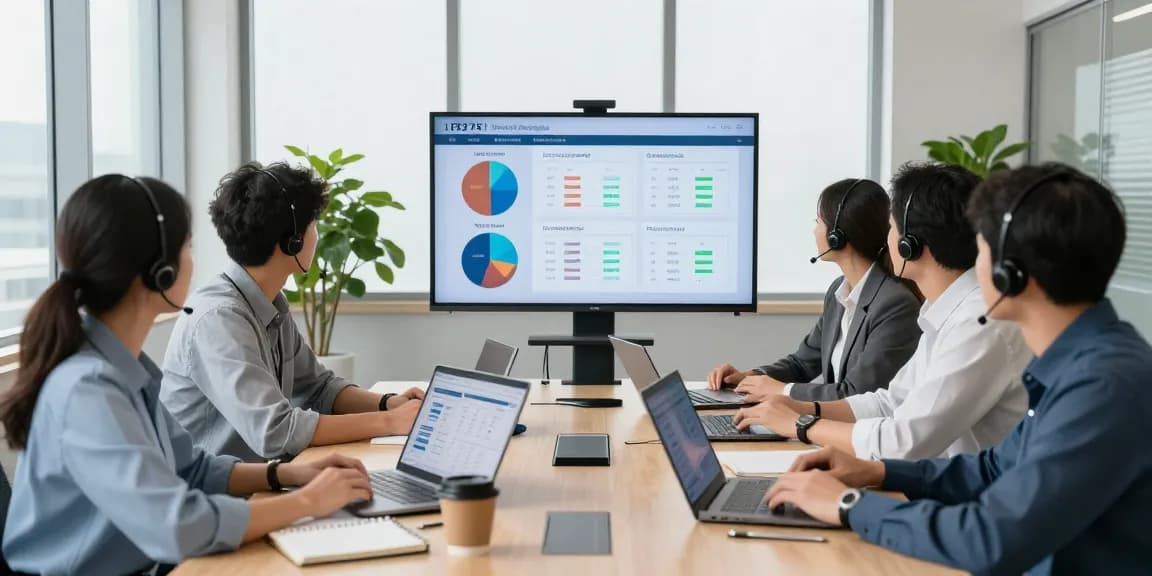 Discover how much does IT support cost in UK by exploring modern IT support solutions in a professional office setting with a collaborative team.