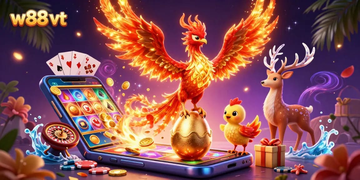Trải nghiệm cá cược tại W88 VT với trò chơi và kết quả hấp dẫn.