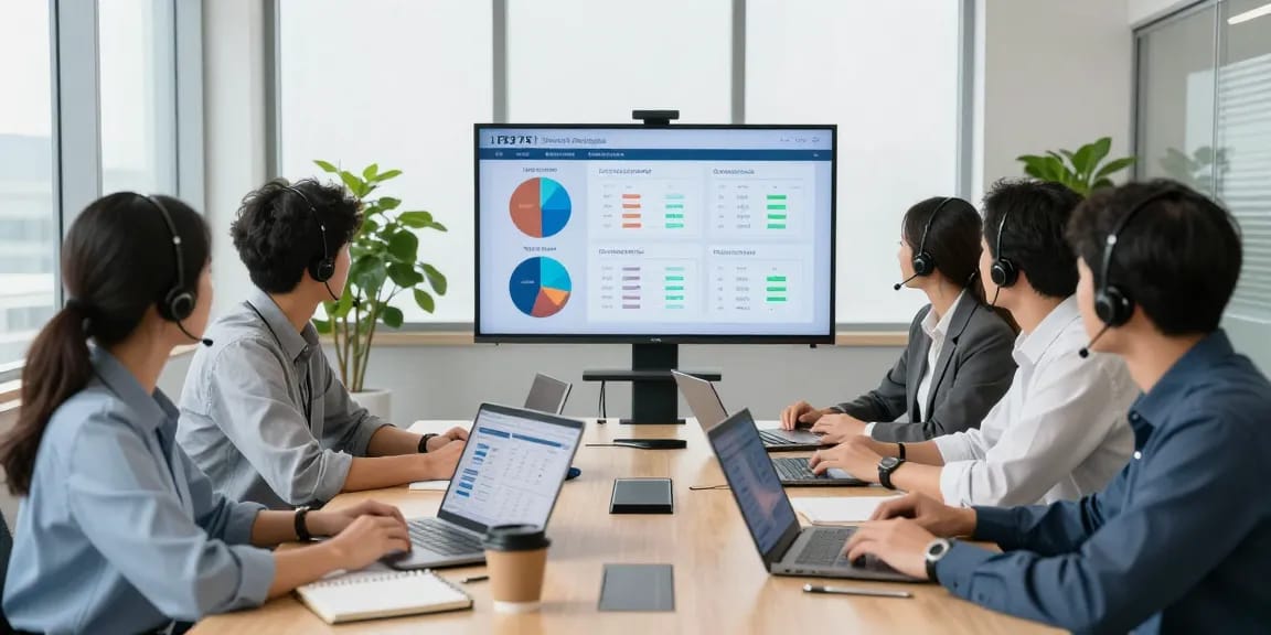 Discover how much does IT support cost in UK by exploring modern IT support solutions in a professional office setting with a collaborative team.