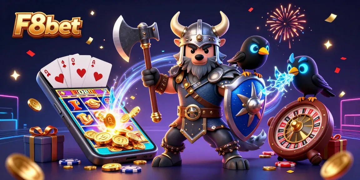 Experience thrilling adventures with F8bet while conquering dynamic casino games and winning prizes.