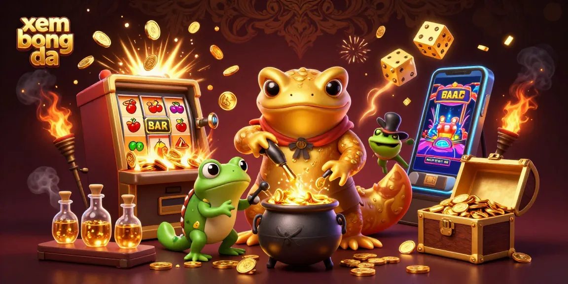 Engage in xem bong da excitement with our dynamic 3D illustration of a casino scene.