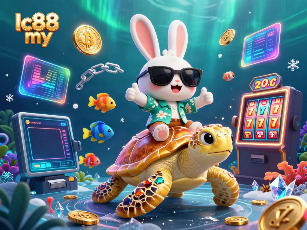 Experience fun gaming vibes with lc88 my, as a lucky rabbit enjoys a unique jackpot adventure!