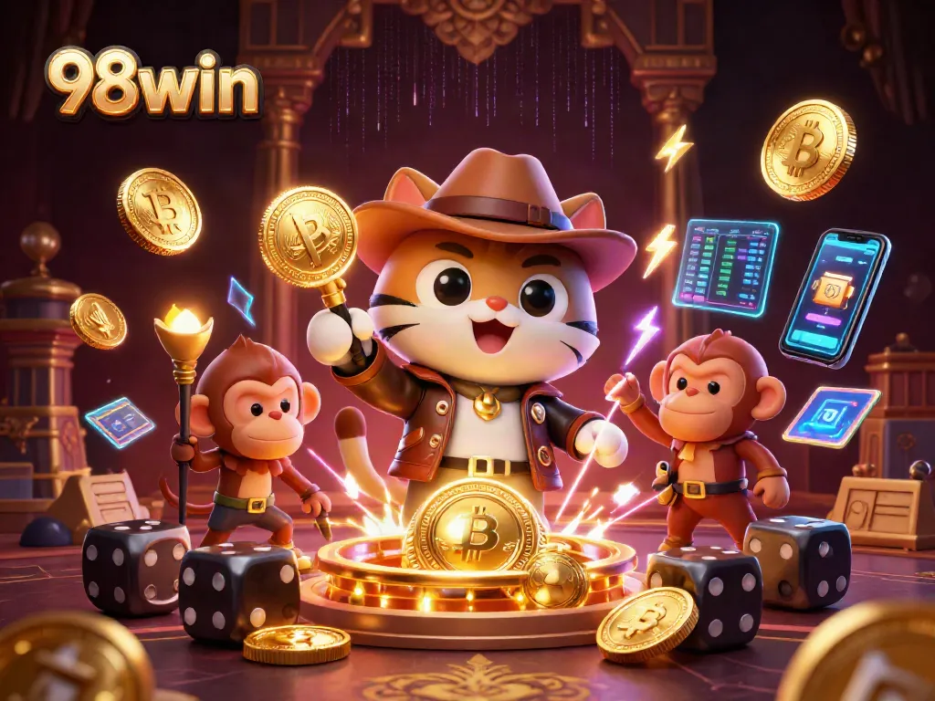 Engage with 98win's thrilling adventure in a temple filled with ancient casino treasures.