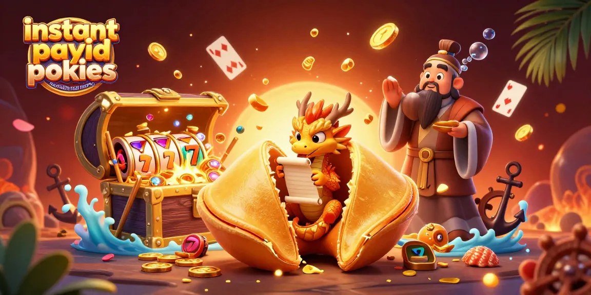 Engage with instant payid pokies Australia real money through vibrant casino adventure illustration.