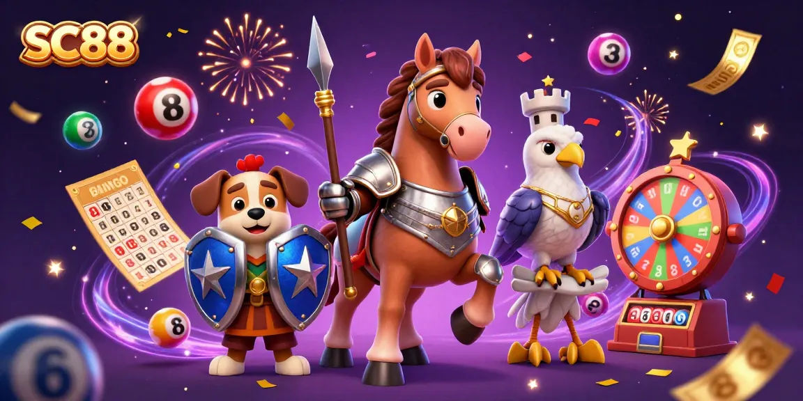 Experience winning thrills at SC88 with colorful jackpot elements and dynamic casino gameplay.