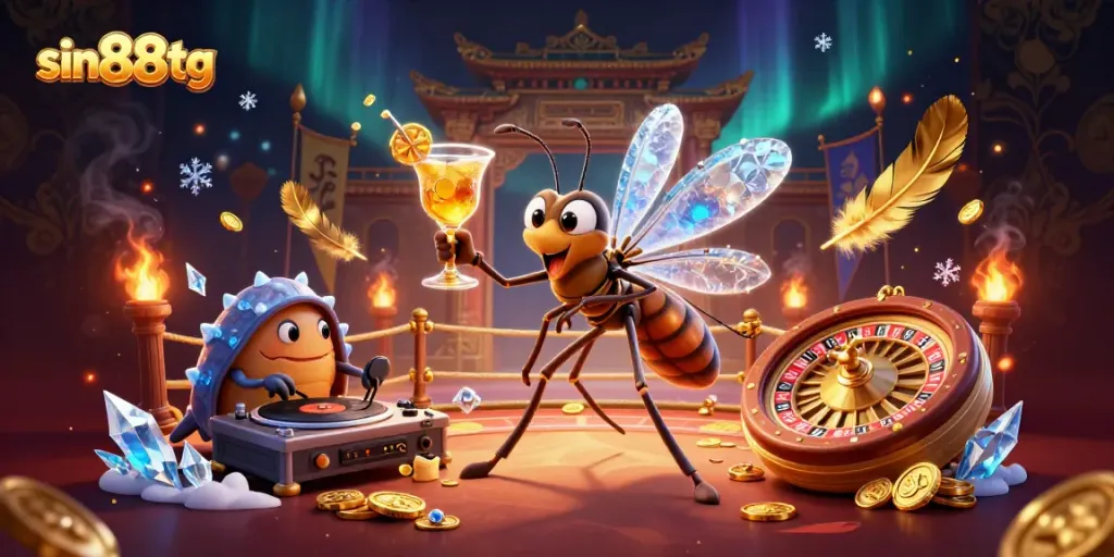 Experience the exciting sin88tg casino atmosphere with vibrant characters and dynamic elements.