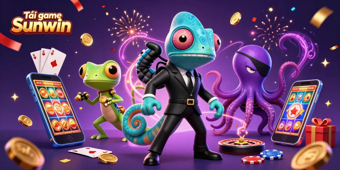 Play Tải game Sunwin with vibrant characters and exciting casino elements in a magical setting!